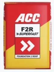 Scientifically developed with a unique blend of ingredients, ACC  F2R SUPERFAST is a revolutionary new cement with superior strength,superfine quality and super-fast  setting formula that enables robust construction in quick time.