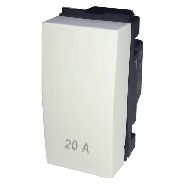 AE-1211 GL - 20A 1 WAY SWITCH - 1M - WHITE-1