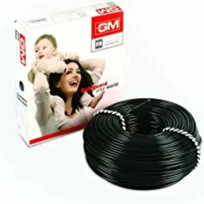 GMWS5FRL1K2X5 - GM FR FLEXIBLE WIRE 2.5 SQ MM 90 Mtrs BLACK