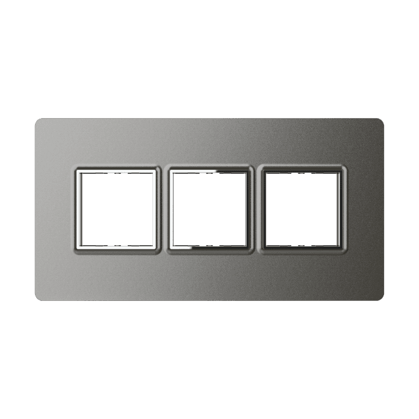 GM brings you cuba range of META COVER PLATE(WITH SUPPORT FRAME) with exquisite design and efficient functionality. The prominent and distinguished design character adds aesthetics to your home decor