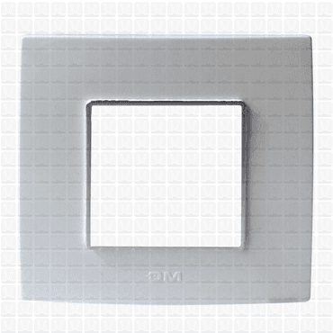 GM brings you cuba range of META COVER PLATE(WITH SUPPORT FRAME) with exquisite design and efficient functionality. The prominent and distinguished design character adds aesthetics to your home decor