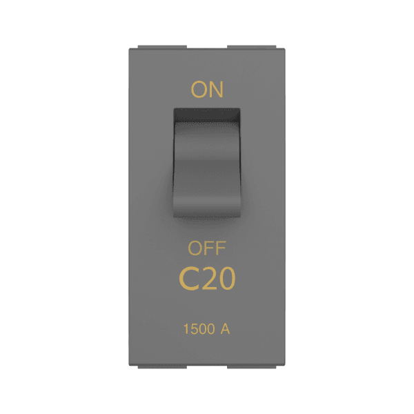 GM brings you cuba range of C20 SP HEAVY MCB with exquisite design and efficient functionality. The prominent and distinguished design character adds aesthetics to your home decor