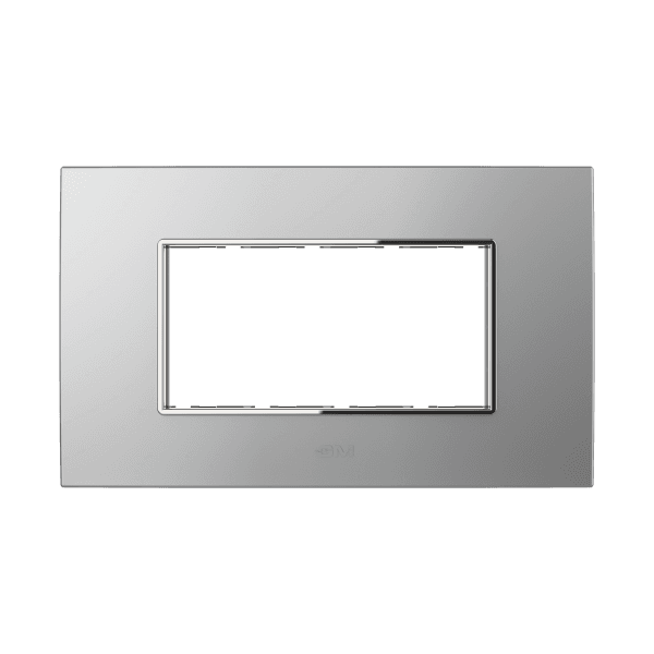 GM brings you cuba range of META COVER PLATE(WITH SUPPORT FRAME) with exquisite design and efficient functionality. The prominent and distinguished design character adds aesthetics to your home decor